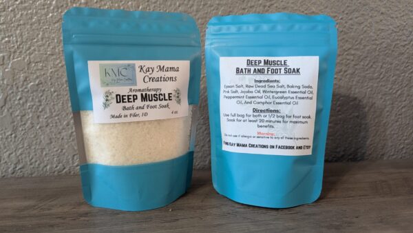 Aromatherapy Bath and Foot Soak - Deep Muscle